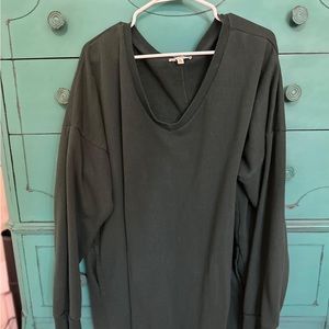 Oversized Tunic Sweatshirt